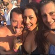 Arianna Polgatti "Aryfashion": Miss Muretto 2008 con Salvini e Toti al Papeete Beach