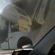 YOUTUBE Autostrada A1: bus in fiamme e incidente, traffico in tilt2