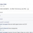 Alex Orfei uccide Werner De Bianchi. Poi su Fb scrive: "Tocca all'altro"