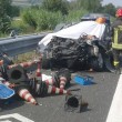 Civitanova, schianto in autostrada muore coppia coniugi. Grave figlia di 6 mesi3