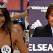 Antonio Conte e la nuova Miss Italia Rachele Risaliti