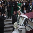 Cristel Carrisi, matrimonio in Apecar. Tanti vip, Loredana Lecciso assente FOTO