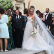 Cristel Carrisi, matrimonio in Apecar. Tanti vip, Loredana Lecciso assente FOTO ANSA