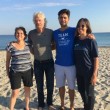 Richard Branson e Adrian Grenier a nuoto lo Stretto di Messina01