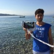 Richard Branson e Adrian Grenier a nuoto lo Stretto di Messina03