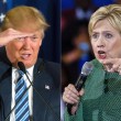 Donald Trump e Hillary Clinton (Ansa)