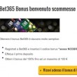 Il bet365 bonus per scommettere in diretta sul calcio e sullo sport