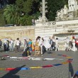 Colombia flash mob piazza del Popolo13