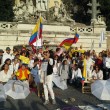 Colombia flash mob piazza del Popolo18