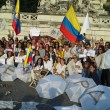 Colombia flash mob piazza del Popolo19