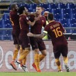 Dzeko segna, De Rossi esulta così: "Pezzi di m..." (foto Ansa)
