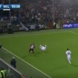 YOUTUBE Genoa-Milan: Paletta espulso, entrataccia a piedi uniti