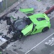 Mclaren da 185mila dollari distrutta durante gara illegale6