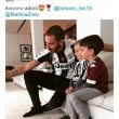 Leonardo Bonucci guarda derby a casa con i figli7