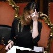 Maria Elena Boschi FOTO: vestito nero per chiedere la fiducia sulla legge di Stabilita