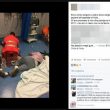 Ospedale Nola, malati curati sul pavimento FOTO