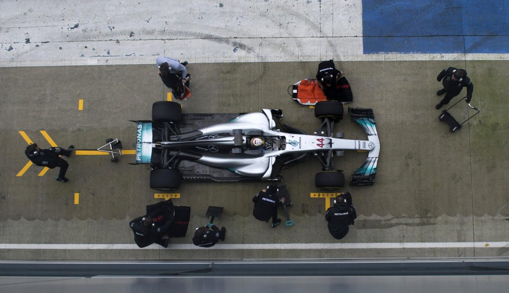 F1, svelata la nuova Mercedes W08 Hybrid: già in pista a Silverstone