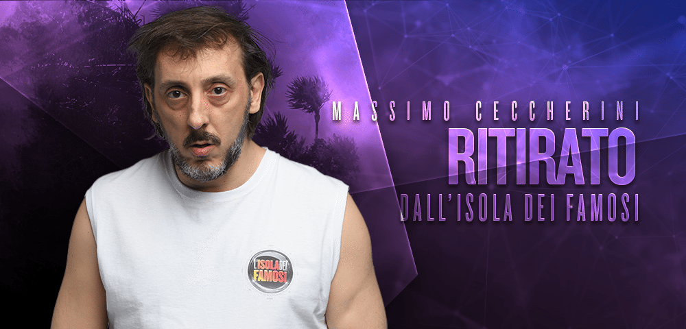 Massimo Ceccherini, addio all'Isola dei famosi per tour in teatro?
