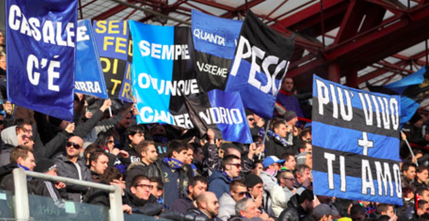 Inter, 20.000 euro di multa per cori tifosi e lanci contro arbitro