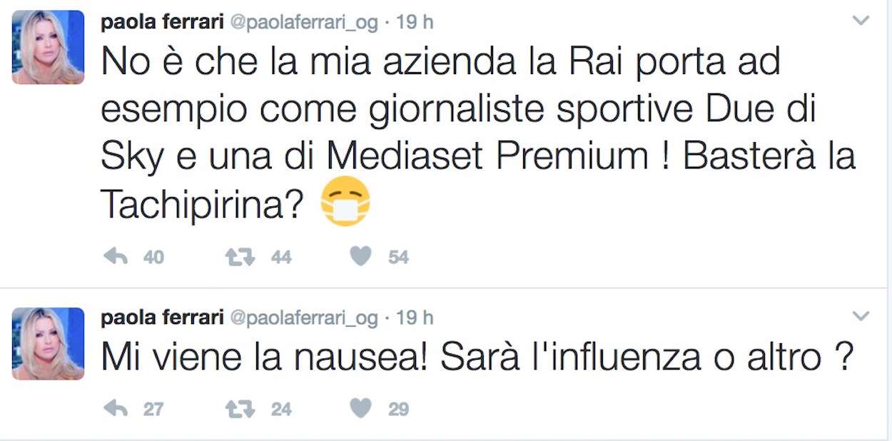 Diletta Leotta, Ilaria D'Amico o Mikaela Calcagno miglior giornalista sportiva. E Paola Ferrari...