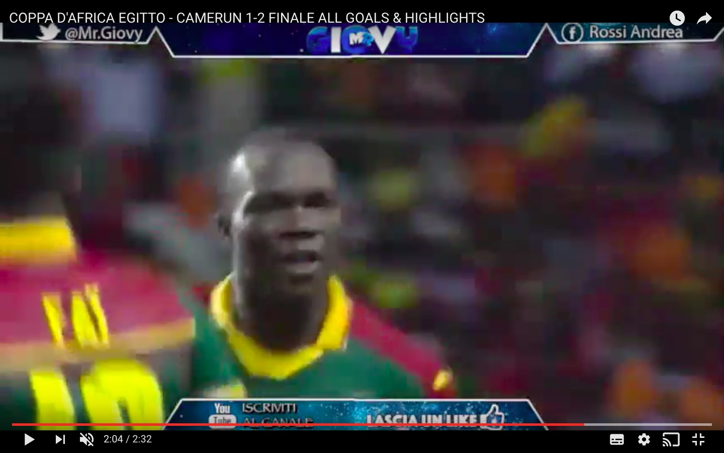 Camerun trionfa in Coppa d'Africa, 2-1 all'Egitto: gli highlights