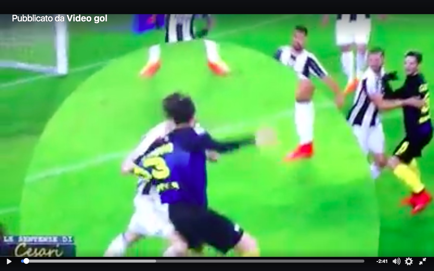 VIDEO, Pioli a Cesari: "Negati due rigori all'Inter, Juve favorita"