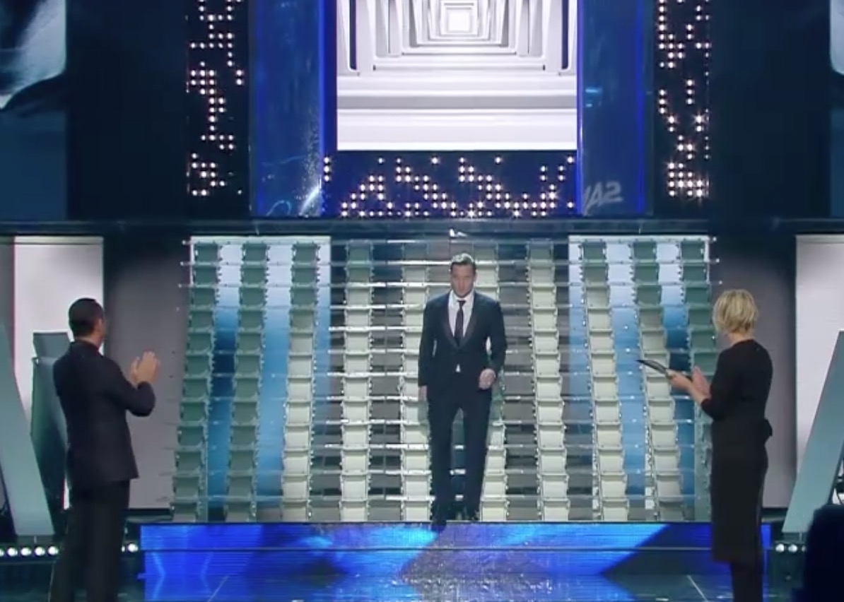 Francesco Totti a Sanremo. Conti: "la Fiorentina ha perso perché guardava il Festival"