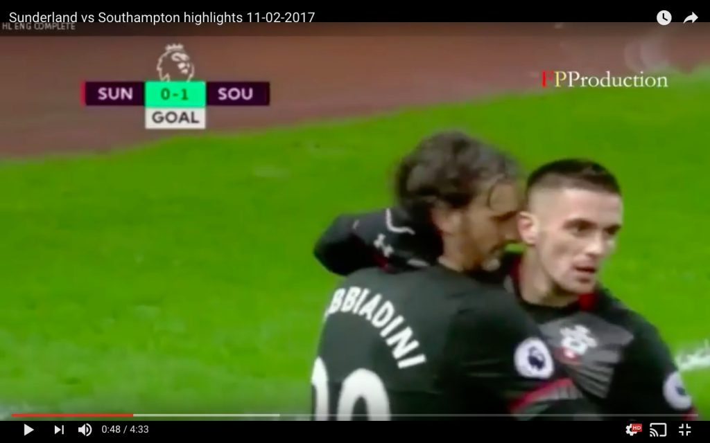 Manolo Gabbiadini video doppietta con Southampton: 3 gol in 2 partite