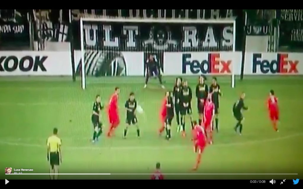Federico Bernardeschi video gol Borussia Monchengladbach-Fiorentina