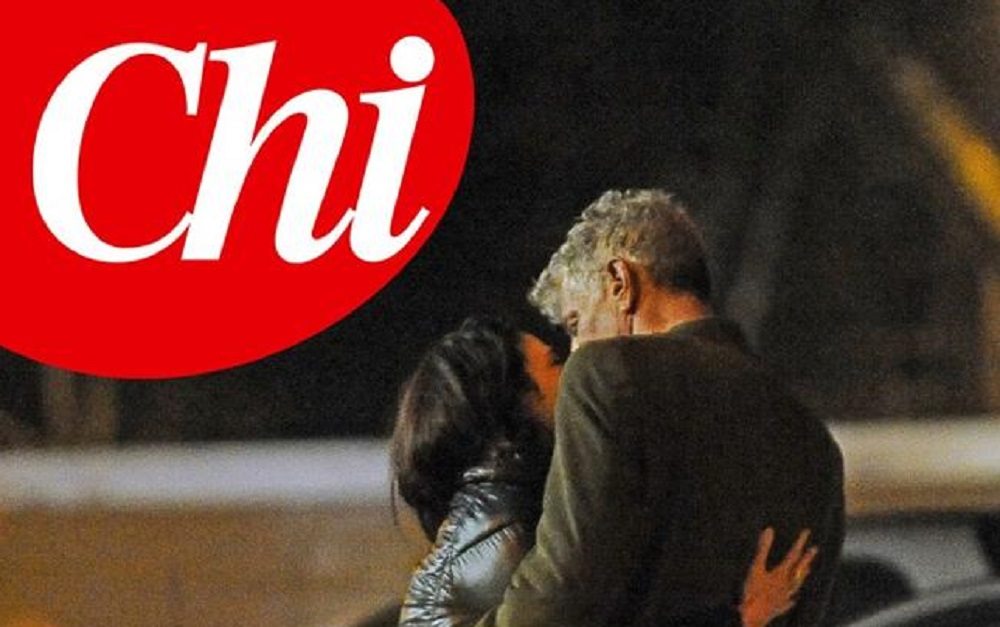 Asia Argento e Anthony Bourdain, bacio su Chi FOTO