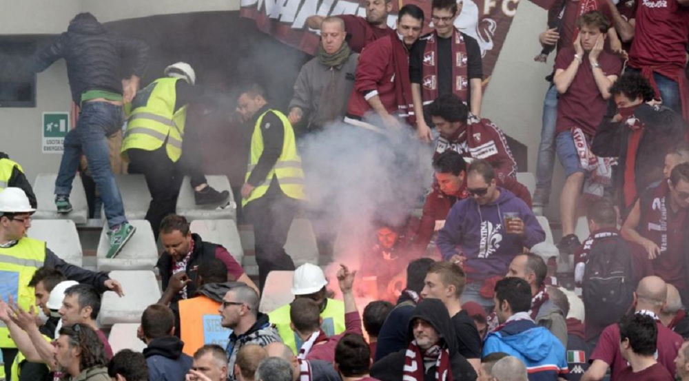 Bomba carta in Torino-Juventus, Giorgio Saurgnani condannato a 2 anni e 8 mesi