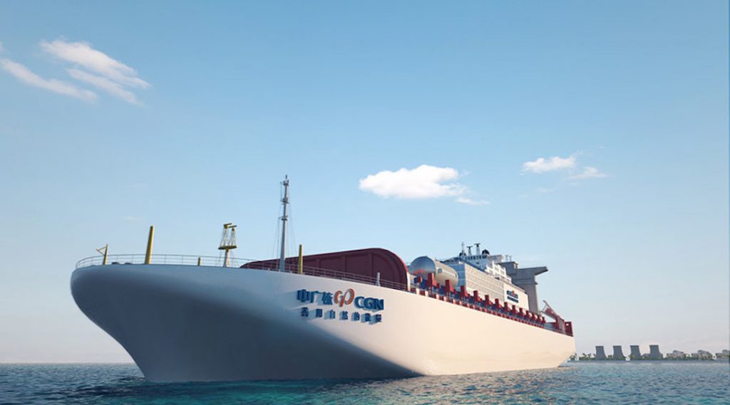 Impianti nucleari galleggianti: il piano della Cina