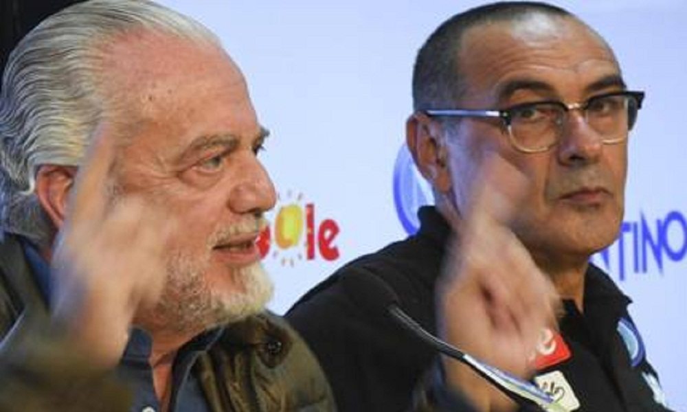 Napoli quando Sarri minacciò De Laurentiis: "Io me ne vado"