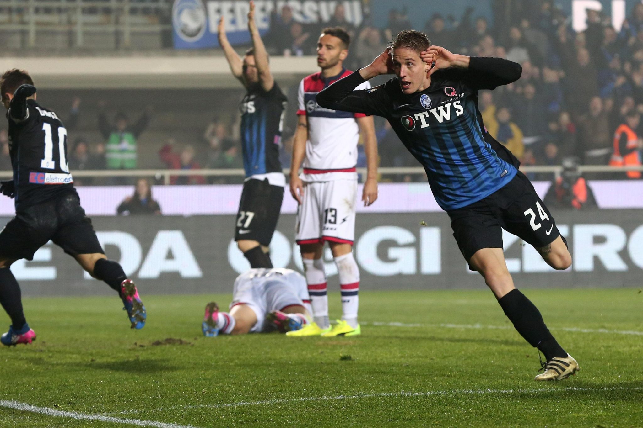 Atalanta-Crotone 1-0 pagelle, highlights e foto: Conti decisivo