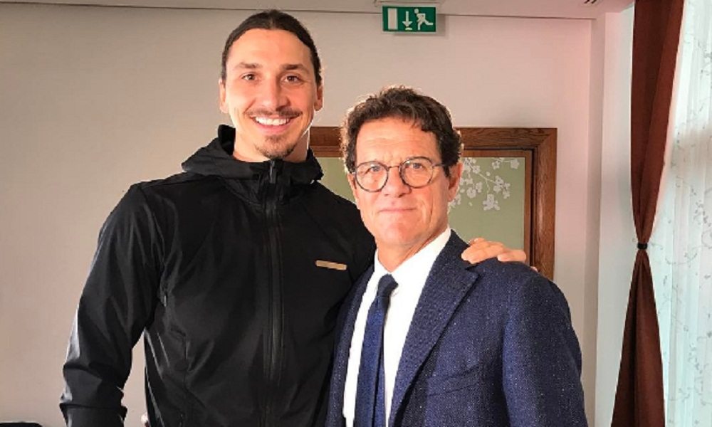 Zlatan Ibrahimovic ringrazia Capello: "Ha cambiato il mio gioco"