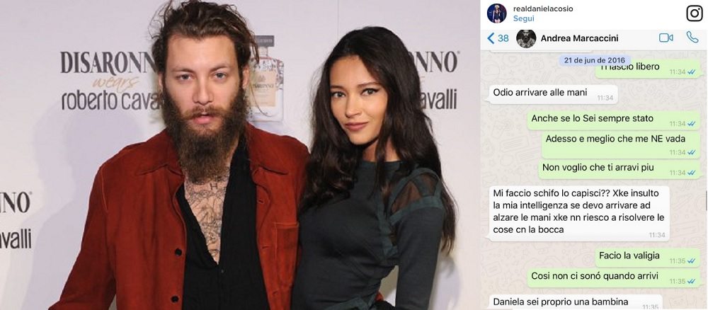 Andrea Marcaccini, la sua ex pubblica sms privati: "Odio arrivare alle mani"