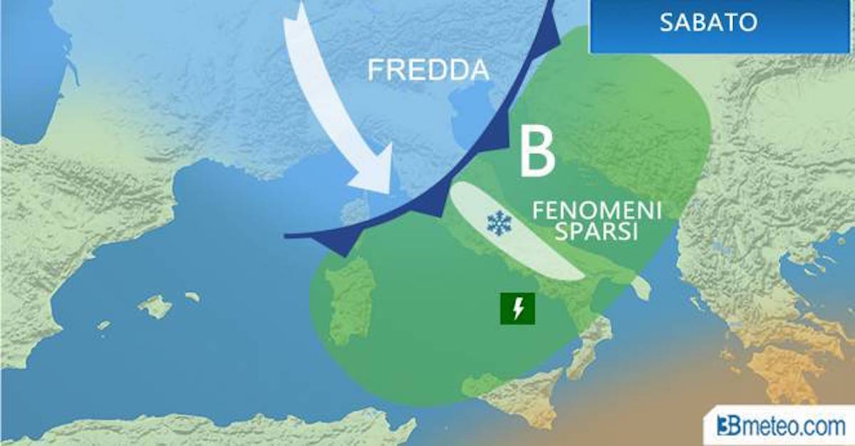 Previsioni meteo per il week end: sole al Nord, ultime piogge al Centro Sud