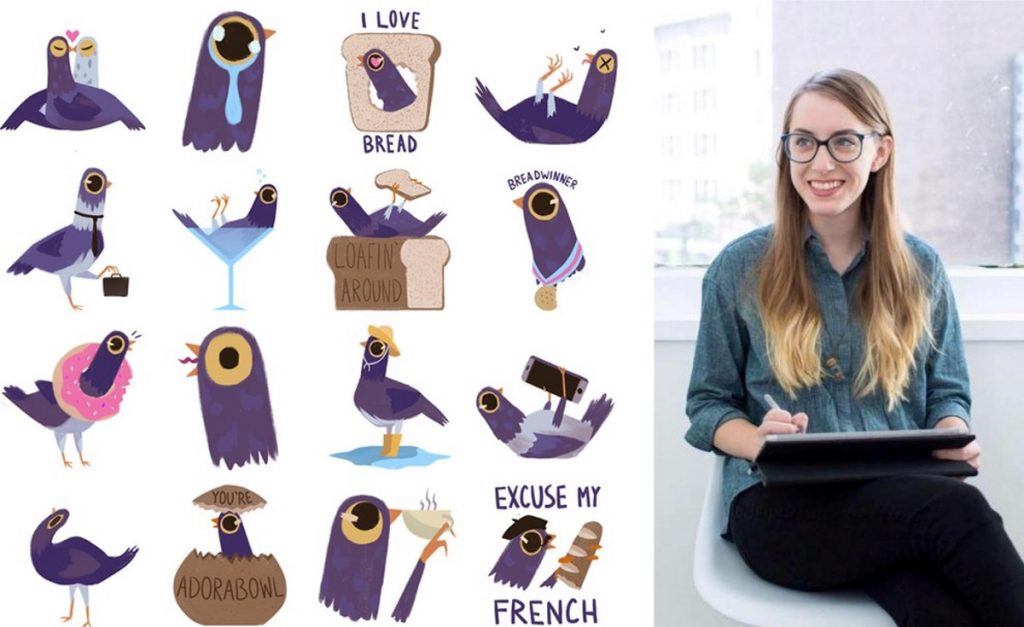 Il piccione viola conquista Facebook: come è nato il Trash Doves?