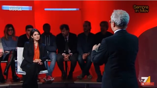 YOUTUBE Virginia Raggi da Mentana: "Come sto? Mancano solo le cavallette..."