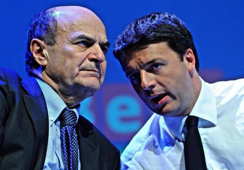 Bersani lancia appello a Renzi: "Fermatevi, serviamo prima il Paese e poi il Pd"