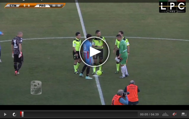 Paganese-Catania Sportube: streaming diretta live, ecco come vedere la partita