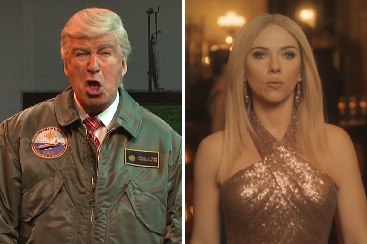 YOUTUBE Scarlett Johansson imita Ivanka Trump in un finto spot: "Complicit"07