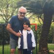 Flavio Briatore con Nathan Falco Eli dorme. FOTO spegne voci rottura con la Gregoraci2
