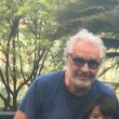 Flavio Briatore con Nathan Falco Eli dorme. FOTO spegne voci rottura con la Gregoraci3