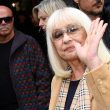 Raffaella Carrà alla camera ardente (Ansa)