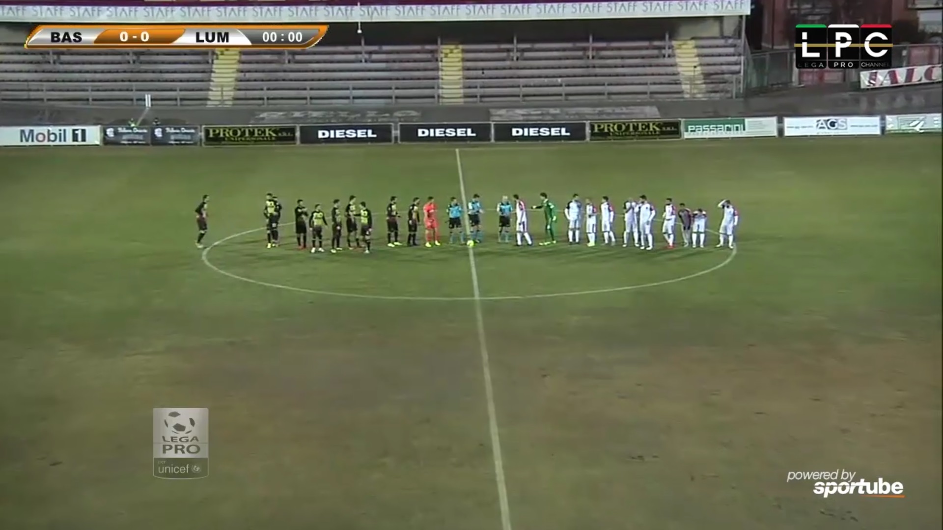 Bassano-Gubbio Sportube streaming diretta live, ecco come vedere la partita