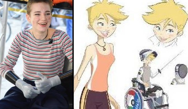 Bebe Vio diventa cartone animato: eroina a fumetti nella serie Spike Team01