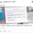 Vietato ingresso a neri giovani e ai cani": cartello nel negozio australiano fa discutere
