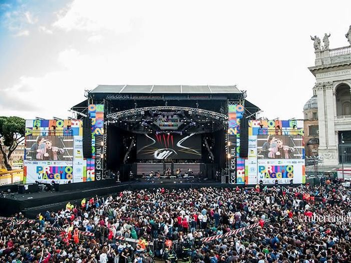 Concerto 1° maggio a Roma con allerta terrorismo: zona rossa, metal detector e 3mila agenti