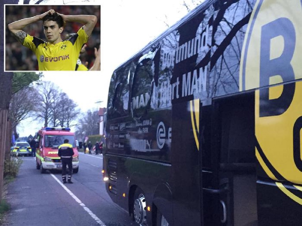 Borussia Dortmund, bombe mirate alla squadra. Si esamina messaggio trovato sul posto